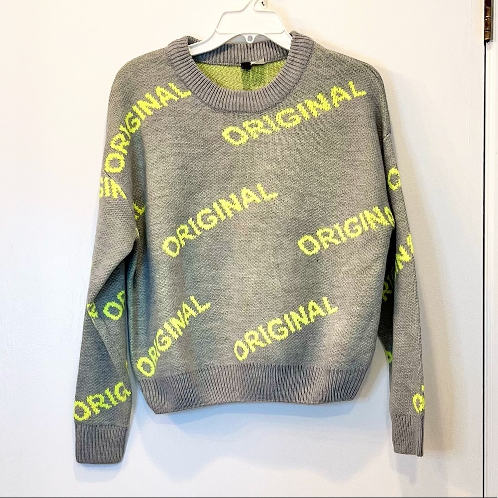 H&M Graphic “Original” Sweater